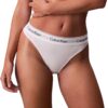 Calvin Klein Slip Femme Coton Modal Confortable Mi-Haute-0