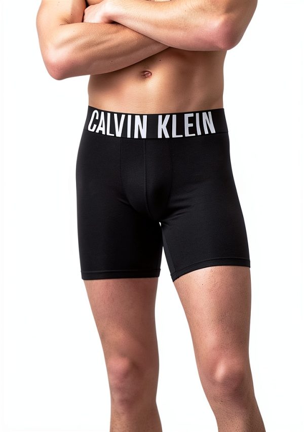 Calvin Klein Boxers Longs Homme Confort Élasthanne Lot de 3