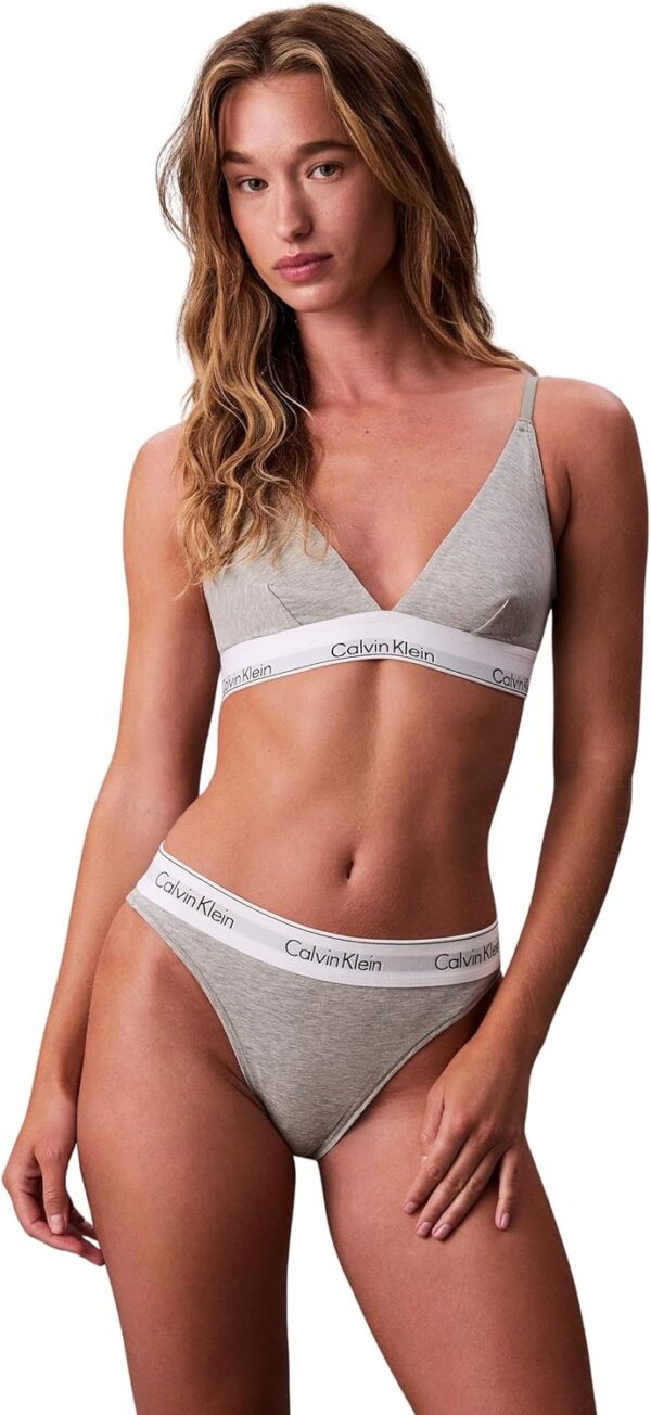 Slip Calvin Klein Femme Coton Modal Confortable Mi-Haute-4