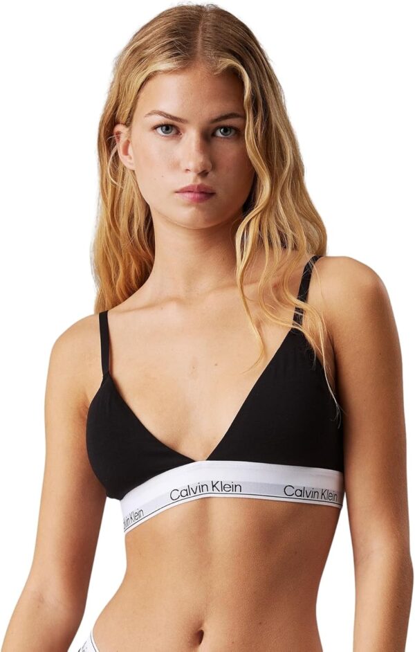 Brassière Calvin Klein Femme Coton Biologique Confortable-0