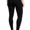Legging Calvin Klein Noir Sport Confortable Femme-1