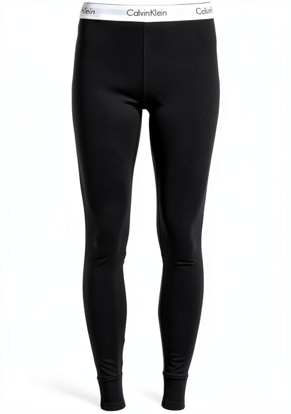 Legging Calvin Klein Noir Sport Confortable Femme-4