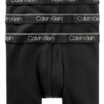 Caleçon Calvin Klein Homme Noir Élasthanne Confortable-0