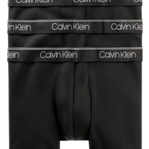 Caleçon Calvin Klein Homme Noir Élasthanne Confortable-0