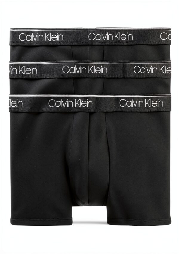 Caleçon Calvin Klein Homme Noir Élasthanne Confortable-0