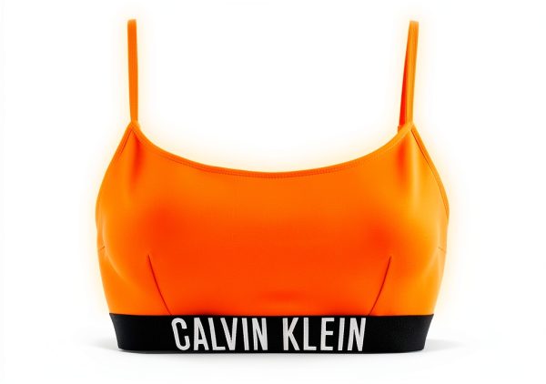 Calvin Klein déguisement orange polyamide femme maillot deux