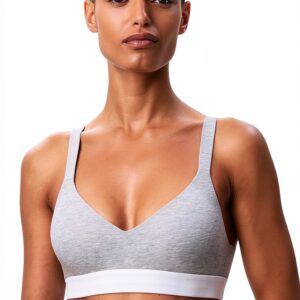 Brassière Calvin Klein Femme Coton Modal Confort Sport-0