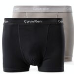 Caleçon Calvin Klein Coton Élasthanne Homme Noir Bleu-0