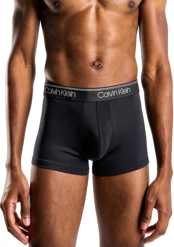 Caleçon Calvin Klein Homme Noir Élasthanne Confortable-2