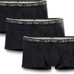 Boxers Calvin Klein coton extensible confort homme noir-0