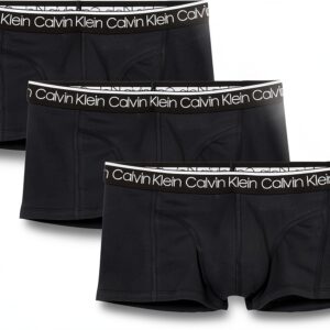 Boxers Calvin Klein coton extensible confort homme noir-0