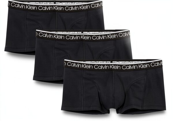 Boxers Calvin Klein coton extensible confort homme noir-0