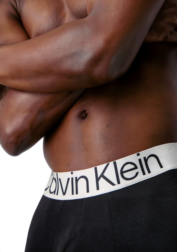 Sous-vêtements longs Calvin Klein Noir Coton Confort Homme-2