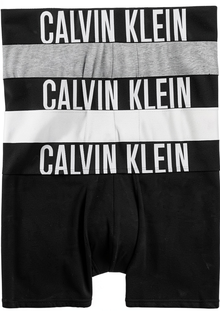 Boxers Calvin Klein en coton stretch montrant la coupe ajustée