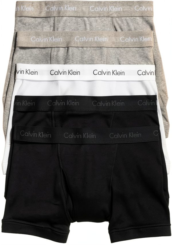 Calvin Klein Caleçon Homme Lot de 5 Coton Confortable