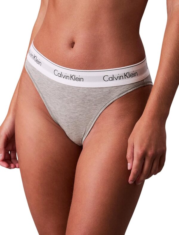 Slip Calvin Klein Femme Coton Modal Confortable Mi-Haute-2