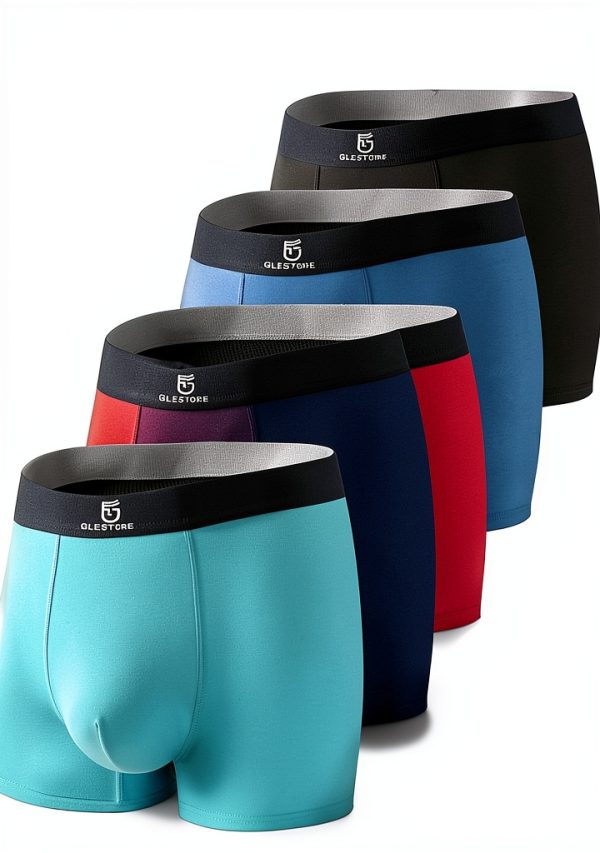 GLESTORE Boxer Homme Modal Doux Respirant Confortable