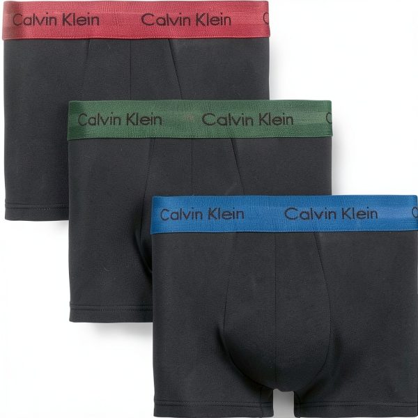 Boxers Calvin Klein Coton Stretch Homme Sous-vêtements Noir