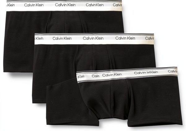 Caleçons Calvin Klein Lot de 3 Homme Confort Élastique