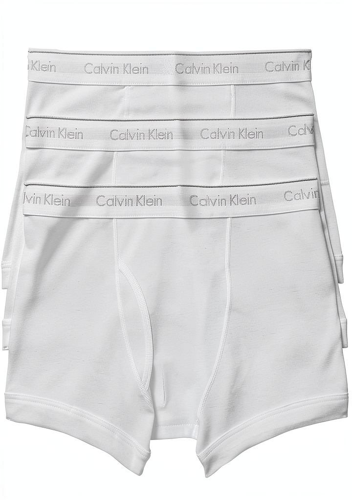 Lot de aleçons Calvin Klein en coton sur fond neutre