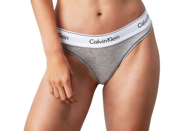 Slip brésilien Calvin Klein femme bas de bikini taille haute