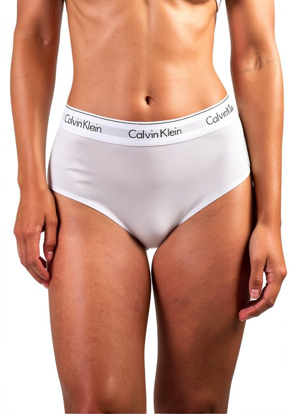 Calvin Klein Bikini taille haute coton modal confort femme