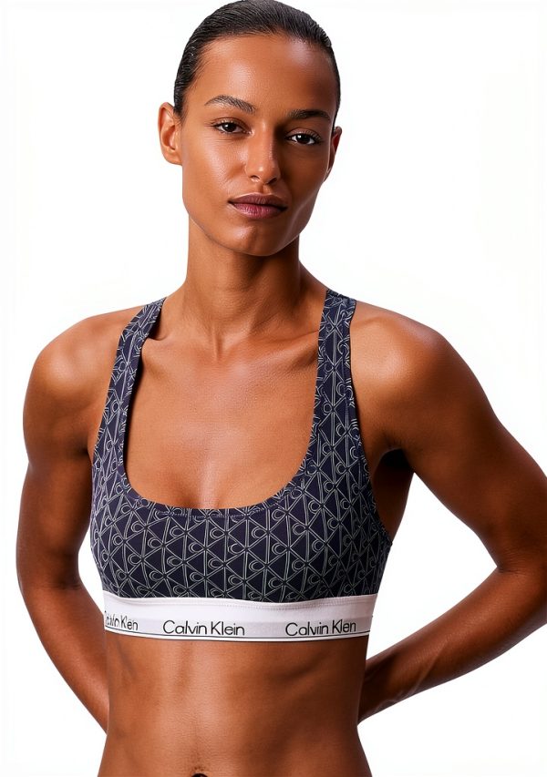Calvin Klein Brassière Sport Femme Douce Sans Armatures