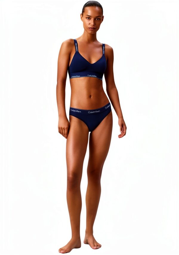 Brassière Calvin Klein Femme Coton Modal Confort Sport-4