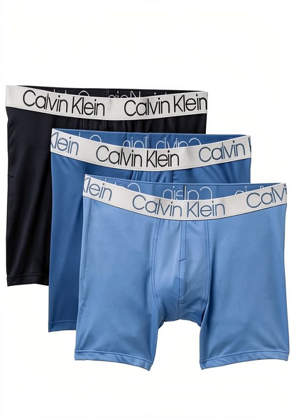 Calvin Klein Boxers Taille Basse Lot 3 Homme Microfibre