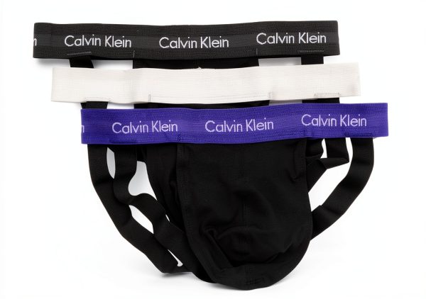 Jockstrap Calvin Klein Homme 3pk Coton Elasthanne Strings