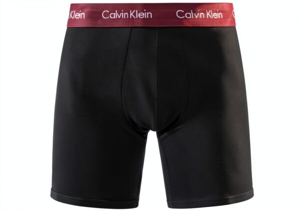 Boxer Calvin Klein Homme Coton Élasthanne Confort Logo-3