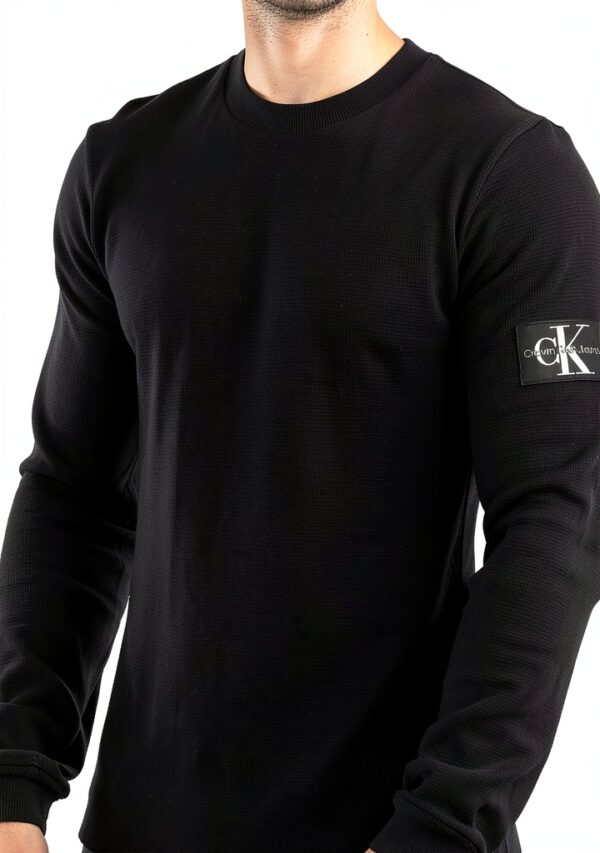 T-shirt Calvin Klein Homme Coton Confortable Col Ras-du-cou-2