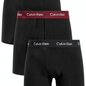Boxer Calvin Klein Homme Coton Élasthanne Confort Logo-0