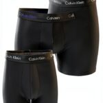 Boxer Calvin Klein Homme Coton Élastique Confort Logo-0