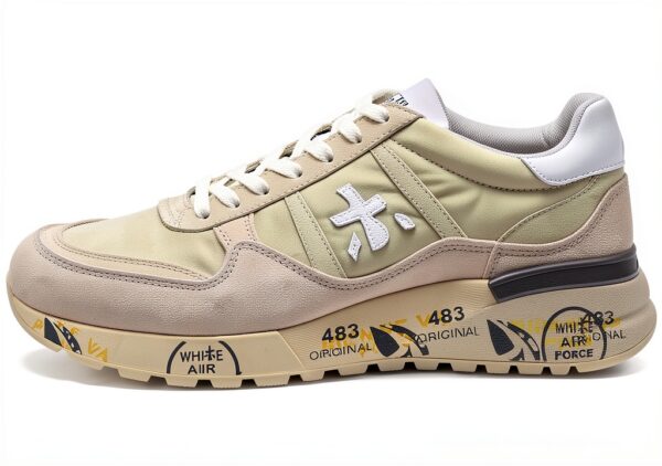 Chaussures PREMIATA Landeck pour adulte beige, baskets mode femme-1