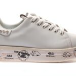 Baskets femme PREMIATA Belle 6712 Blanc taille 36 style épuré-0