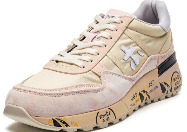 Chaussures PREMIATA Landeck pour adulte beige, baskets mode femme-0