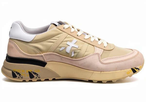 Chaussures PREMIATA Landeck pour adulte beige, baskets mode femme-3