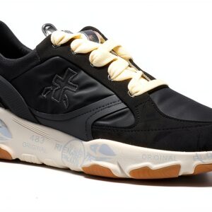 Chaussures Premiata Femme 6541BUFFLY AI23, Noir, Baskets Mode-0