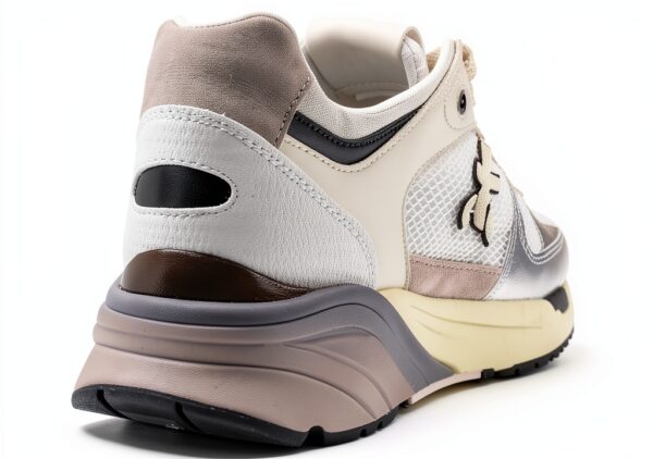 Baskets femme PREMIATA MASED 7402 gris taille 36 - cuir technique-2