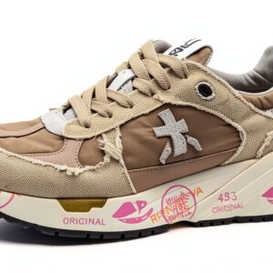 Baskets PREMIATA MASED 6681 Beige pour Homme, Chaussures de Sport en-0